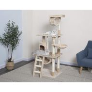 Go Pet Club Cat Tree Furniture 62 in. High