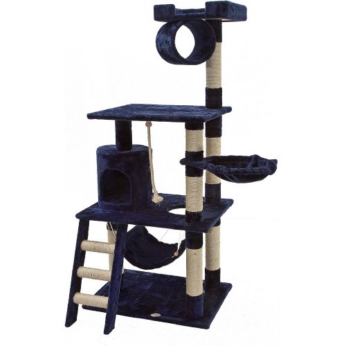  Go Pet Club Cat Tree Furniture 62 in. High