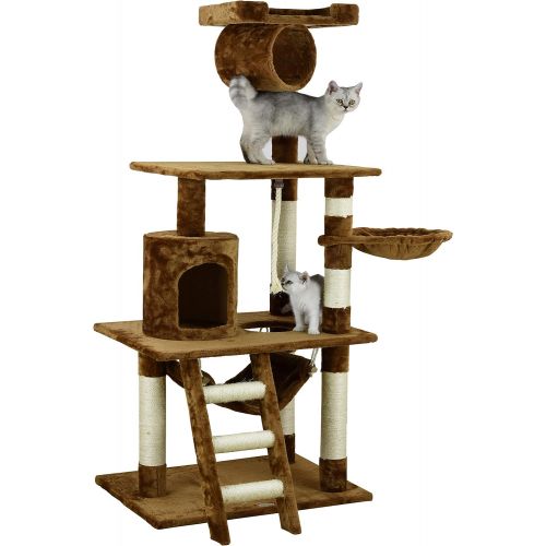  Go Pet Club Cat Tree Furniture 62 in. High