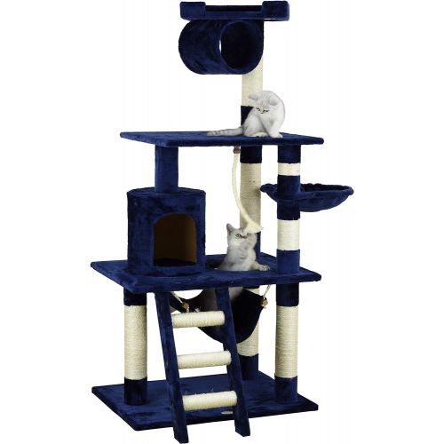  Go Pet Club Cat Tree Furniture 62 in. High