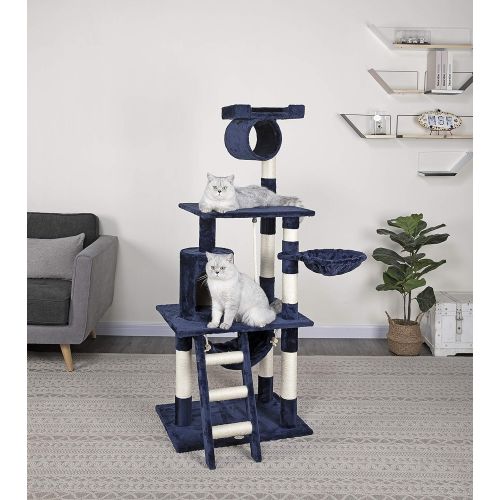  Go Pet Club Cat Tree Furniture 62 in. High