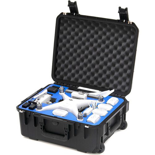  Go Professional Cases Hard-Shell Compact Wheeled V2 Case for DJI Phantom 4