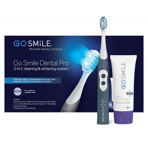  Go Smile Ultimate 2-In-1 Teeth Whitening System|Sonic Toothbrush & Fast-Acting Teeth Whitening...