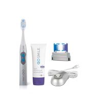 Go Smile Premium 2-In-1 Teeth Whitening System: Electric Tooth Brush+Teeth Whitening Gel For...