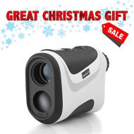 Go-Golf Golf Rangefinder | Laser Range Finder With Pin Sensor & Pulse Tech | Easy To Use, Compact, Accurate & Clear Reading | Golf Binoculars Yardage Rangefinder