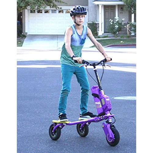  Go-Kiddo COLT Electric Carving Scooter, Purple