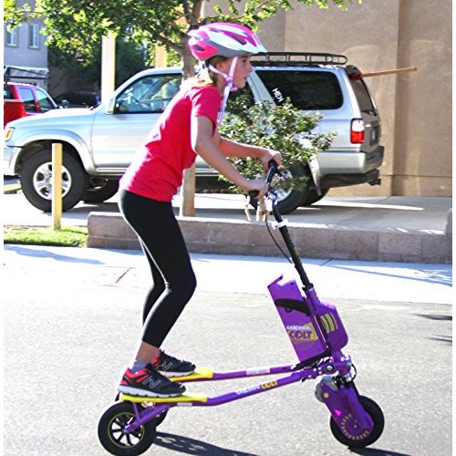  Go-Kiddo COLT Electric Carving Scooter, Purple