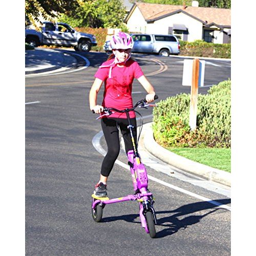  Go-Kiddo COLT Electric Carving Scooter, Purple