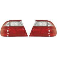 Go-Parts - PAIR/SET - OE Replacement for 2000 - 2002 Mercedes-Benz E320 Rear Tail Lights Lamps Assemblies / Lens / Cover - Left & Right (Driver & Passenger) Side Outer - (4 Door; S