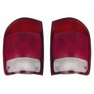 Go-Parts - PAIR/SET - OE Replacement for 2000 Ford Ranger Rear Tail Lights Lamps Assemblies / Lens / Cover - Left & Right (Driver & Passenger) Side FO2801149 FO2800149 YL5Z 13404 A