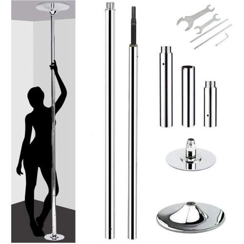  Go2buy go2buy Professional Dance Pole Fitness Portable Static Spinning Exercise Loss Weight 45mm