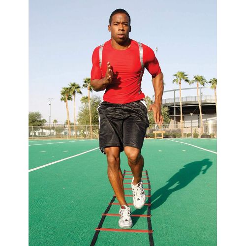  GoFit Speed and Agility Ladder - 15 Feet,Red