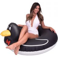 GoFloats Inflatable Penguin Pool Float Party Tube, Float in Style (for Adults and Kids)