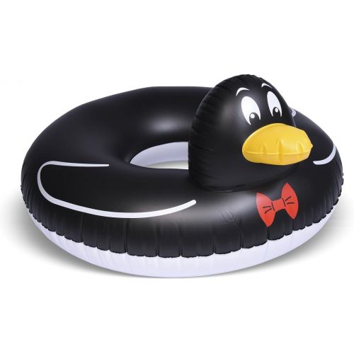  GoFloats Inflatable Penguin Pool Float Party Tube, Float in Style (for Adults and Kids)