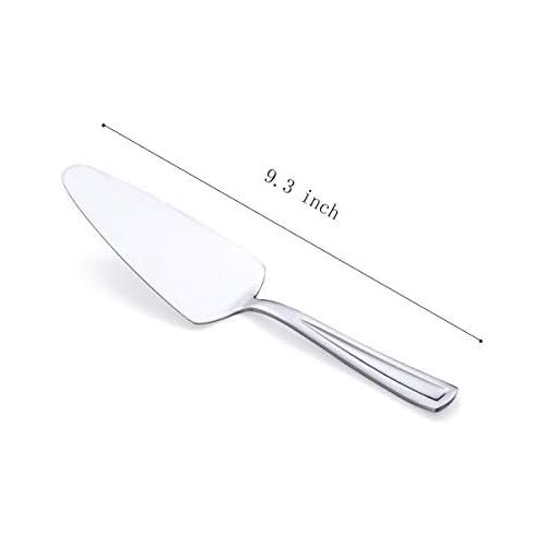  [아마존베스트]GoGeiLi Pie Cake Server, 9.3-inch Stainless Steel Pizza Pastry Server Set of 3, Dishwasher Safe