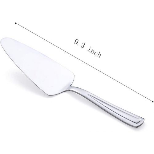  [아마존베스트]GoGeiLi Pie Cake Server, 9.3-inch Stainless Steel Pizza Pastry Server Set of 3, Dishwasher Safe