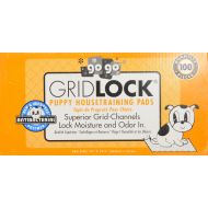 GoGo Pet Products 100 pack GRIDLOCK 23” x 22.5” Puppy Dog Animal Training Wee Wee Pads