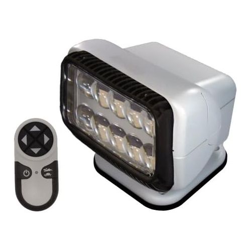  GoLight Go LightRadio Ray Permanent Mount Sarchlight with WirelessRemote,White