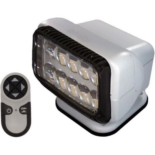  GoLight Go LightRadio Ray Permanent Mount Sarchlight with WirelessRemote,White