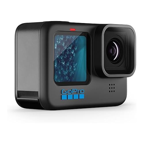 고프로 GoPro HERO11 Black - Waterproof Action Camera with 5.3K60 Ultra HD Video, 27MP Photos, 1/1.9