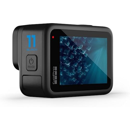 고프로 GoPro HERO11 Black - Waterproof Action Camera with 5.3K60 Ultra HD Video, 27MP Photos, 1/1.9