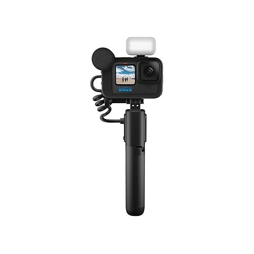 고프로 GoPro HERO11 Black Creator Edition - Includes HERO11 , Volta (Battery Grip, Tripod, Remote), Media Mod, Light Mod, Enduro Battery, and Carrying Case