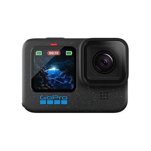 고프로 GoPro HERO12 Black 5.3K Action Camera Bundle with 128GB Card and 50 Accessories