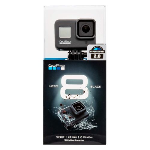 고프로 GoPro Hero 8 Black Action Camera + GoPro Dual Battery Charger + Battery (HERO8 Black) + Gopro Shorty Tripod + Sandisk 32GB U3 Memory Card + Ritz Gear 5 Piece Cleaning Kit