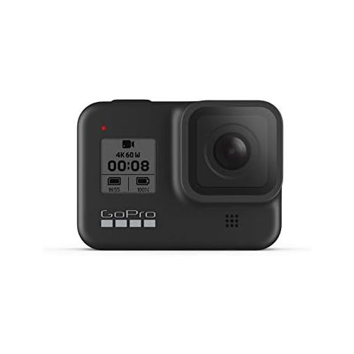 고프로 GoPro HERO8 Black - Waterproof Action Camera with Touch Screen 4K Ultra HD Video 12MP Photos 1080p Live Streaming Stabilization