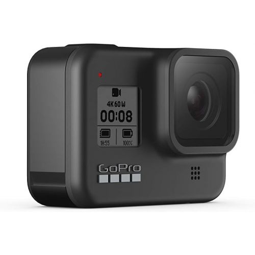 고프로 GoPro HERO8 Black - Waterproof Action Camera with Touch Screen 4K Ultra HD Video 12MP Photos 1080p Live Streaming Stabilization