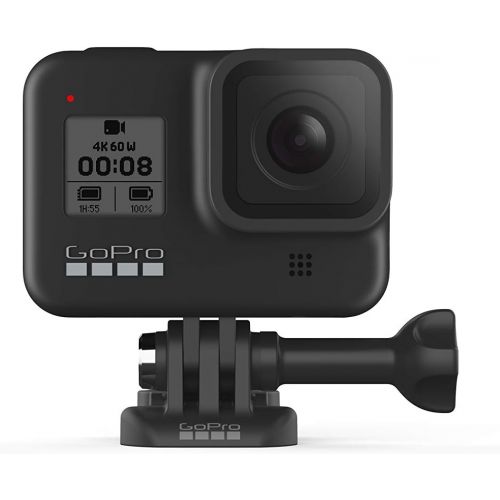 고프로 GoPro HERO8 Black - Waterproof Action Camera with Touch Screen 4K Ultra HD Video 12MP Photos 1080p Live Streaming Stabilization