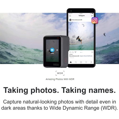고프로 GoPro HERO7 Silver - E-Commerce Packaging - Waterproof Digital Action Camera with Touch Screen 4K HD Video 10MP Photos Live Streaming Stabilization