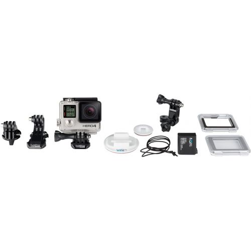 고프로 GoPro HERO4 SILVER Surf Bundle - International Version (No Warranty)