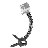 GoPro Jaws Flex Clamp Mount with Adjustable Gooseneck Compatible with Gopro Hero, Fusion, Hero 7, 6, 5, 4, Session, 3+, 3, 2, 1 Cameras