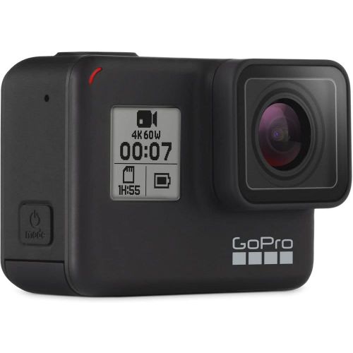 고프로 GoPro HERO7 Black - 64GB Memory Card - Card Wallet & Reader - Case - Mounting Kit - Cleaning Kit + More