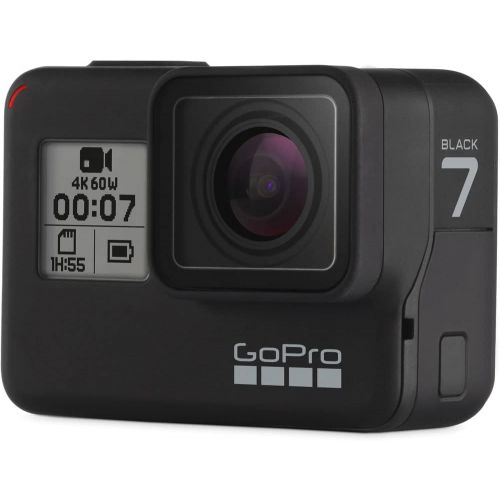 고프로 GoPro HERO7 Black - 64GB Memory Card - Card Wallet & Reader - Case - Mounting Kit - Cleaning Kit + More