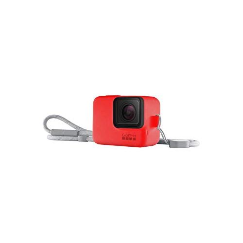 고프로 GoPro Sleeve + Lanyard Firecracker Red- Official GoPro Accessory