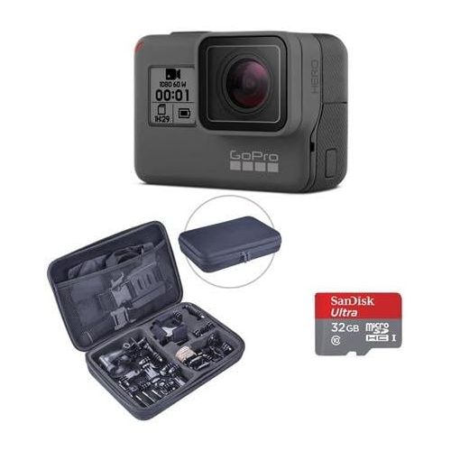 고프로 GoPro Hero Camera (2018) - Bundle with Froggi Extreme Sport Kit, and 32GB Micro SDHC Memory Card