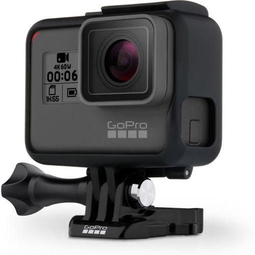 고프로 GoPro HERO6 Black CHDHX-601 + 64GB microSDXC + Battery for Gopro Hero + GoPro 3-Way + Micro HDMI Cable + Case for GoPro HERO4 and GoPro Accessories + Card Reader + Memory Card Wall