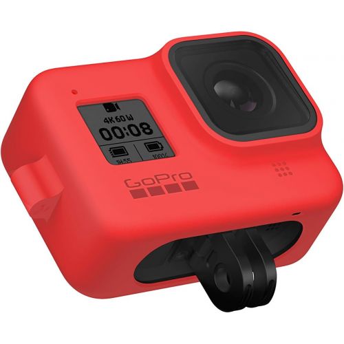 고프로 GoPro Sleeve + Lanyard (HERO8 Black) Firecracker Red - Official GoPro Accessory