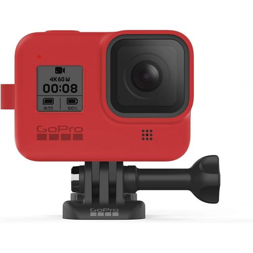 고프로 GoPro Sleeve + Lanyard (HERO8 Black) Firecracker Red - Official GoPro Accessory