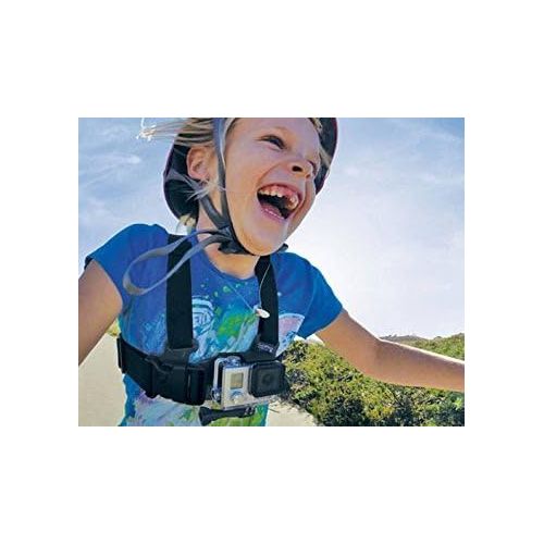 고프로 GoPro Original ACHMJ-301 3-8 Year Olds Kids Junior Chesty Adjustable Chest Mount Harness with Vertical Quick Release Buckle and Thumb Screw for GoPro Hero 1, Hero 2, Hero 3, Hero 3