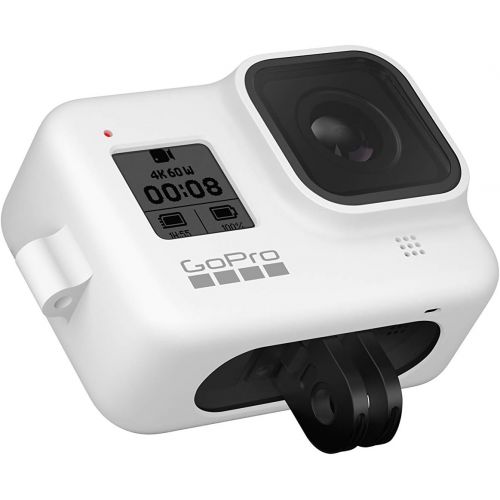 고프로 GoPro Sleeve + Lanyard (HERO8 Black) White Hot - Official GoPro Accessory