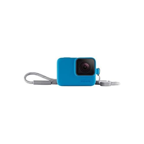 고프로 GoPro Sleeve + Lanyard in Bluebird (HERO7 Black/HERO7 Silver/HERO7 White/HERO6 Black/HERO5 Black) - Official GoPro Accessory