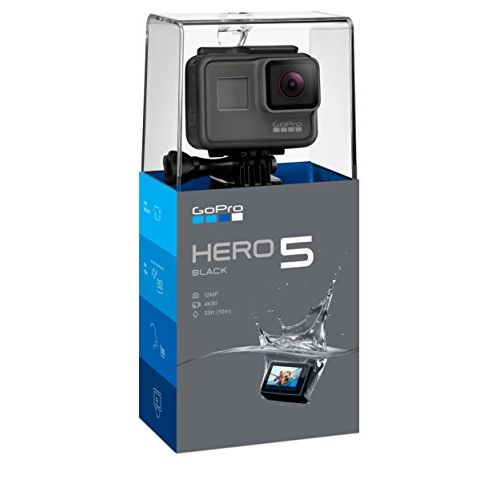 고프로 GoPro Hero5 Black  Waterproof Digital Action Camera for Travel with Touch Screen 4K HD Video 12MP Photos