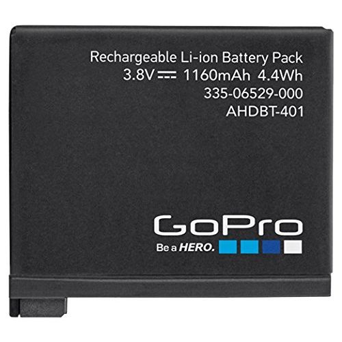고프로 GoPro Rechargeable Battery for HERO4 Black/HERO4 Silver (GoPro Official Accessory)