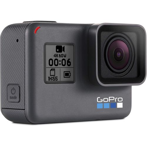 고프로 GoPro HERO6 Black  Waterproof Digital Action Camera for Travel with Touch Screen 4K HD Video 12MP Photos