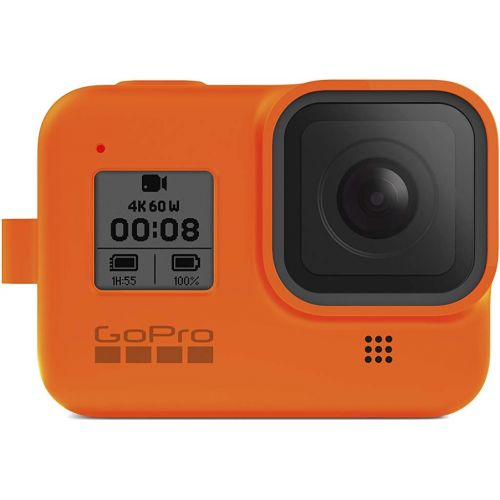 고프로 GoPro Sleeve + Lanyard (HERO8 Black) Hyper Orange - Official GoPro Accessory