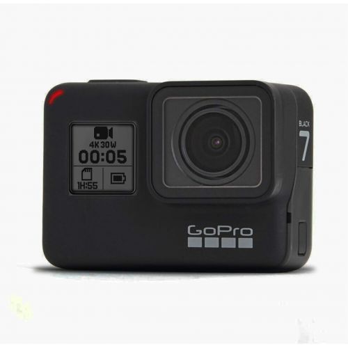 고프로 GoPro HERO7 Black - Waterproof Action Camera with Touch Screen, 4K HD Video, 12MP Photos, Live Streaming and Stabilization - with 64GB Micro Sd Card and 50 Piece Accessory Kit - Fu