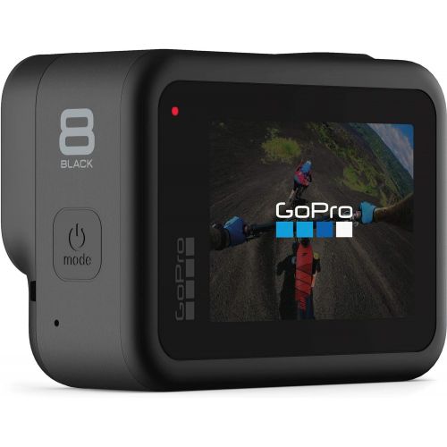 고프로 GoPro HERO8 Black with Deluxe Accessory Bundle  Includes: SanDisk Extreme 32GB microSDHC Memory Card, Spare Battery, Dual Battery Charger, Underwater Housing, LED Light & Much Mor